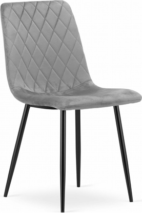 Изображение Krzeso TURIN - jasny szary aksamit x 1
