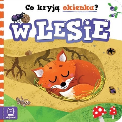 Picture of Ksieczka Co kryj okienka? W lesie