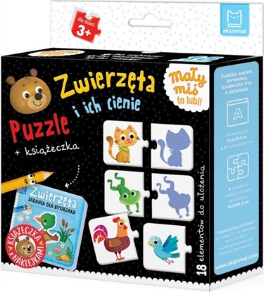 Picture of Ksieczka May Mi to lubi! 3+ Zwierzta i ich cienie. Puzzle + ksieczka