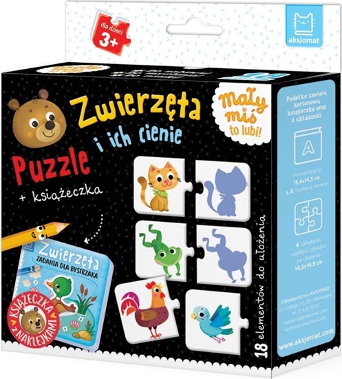 Picture of Ksieczka May Mi to lubi! 3+ Zwierzta i ich cienie. Puzzle + ksieczka