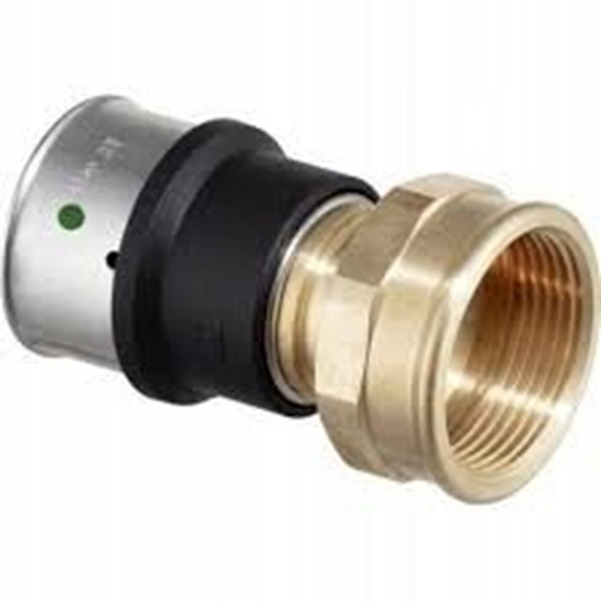 Изображение Ksztaltka przejsciowa GW 20 x 1/2  braz / blyszczacy