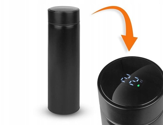 Picture of Kubek termiczny wskazujcy temperatur, 500ml