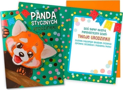 Picture of KUKARTKA KARNET DKP URODZINY PANDA DKP-055