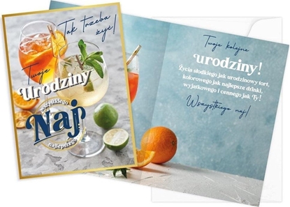 Attēls no KUKARTKA Karnet V Urodziny