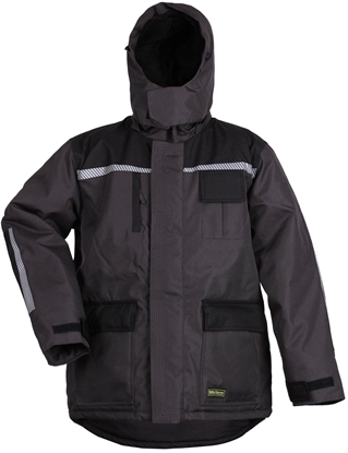 Attēls no Kurtka mska Apple JACKET LONG ARCTIC GREY/BLACK WJ-8924 XL