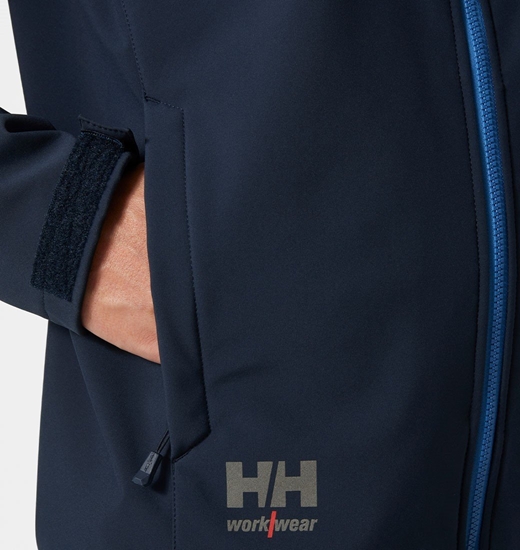 Изображение Kurtka mska Helly Hansen Jacket HELLY HANSEN Oxford Softshell, light blue M