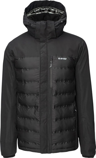 Изображение Kurtka mska hitec Mska kurtka puchowa z kapturem ocieplana zimowa pikowana Hi-tec Helten rozmiar XXL