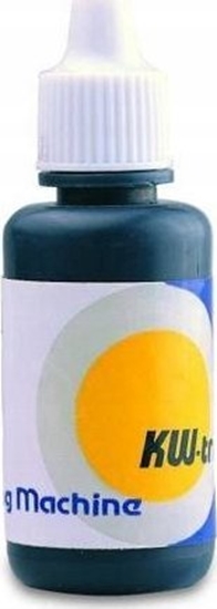 Picture of KW-TRIO TUSZ DO NUMERATORA KW-TRIO CZERWONY 30ML OLEJOWY DO STEMPLI METALOWYCH