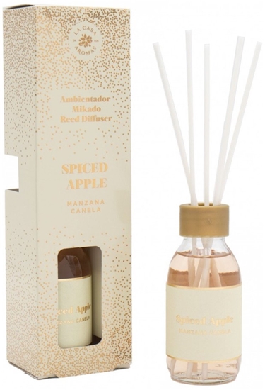 Изображение Dyfuzor zapachowy La Casa de los Aromas LA CASA DE LOS AROMAS_Patyczki zapachowe Jabko i Cynamon 95ml