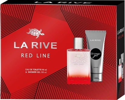Attēls no La Rive La Rive for Men Zestaw prezentowy Red Line (woda toaletowa 90ml+el pod prysznic 100ml)