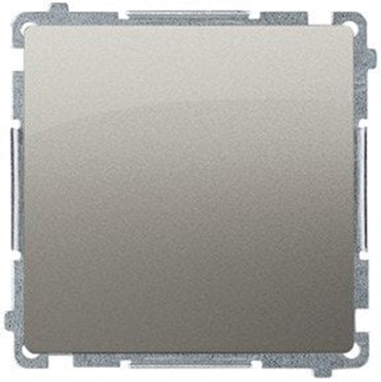 Изображение Kontakt-Simon cznik schodowy Simon Basic BMW6A.01/X/29 bez piktogramu modu 16AX 250V~ zaciski rubowe satynowy