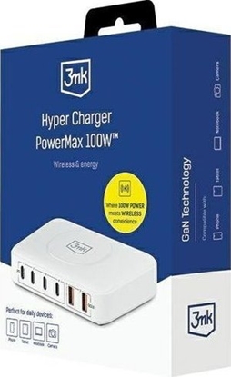 Picture of adowarka 3MK Hyper Charger Powermax 2x USB-A 4x USB-C (Hyper Charger PowerMax 100W)