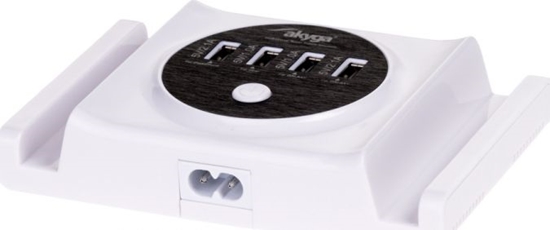 Picture of adowarka Akyga AK-TB-05 4x USB-A 2.1 A (ORG002611)