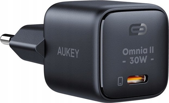 Изображение Aukey Wall Charger Aukey PA-B1L,USB-C, 30W (black)