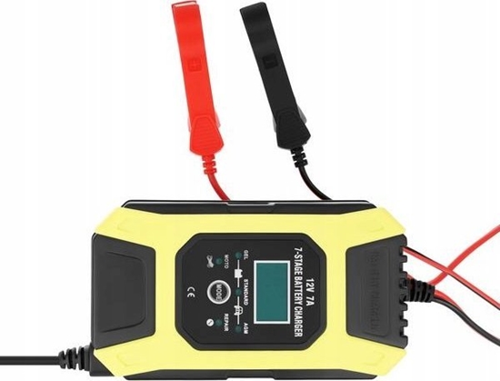 Изображение adowarka AZO Digital adowarka sieciowa 12 V do akumulatorów BC-7 7A (230V/12V) AGM / GEL