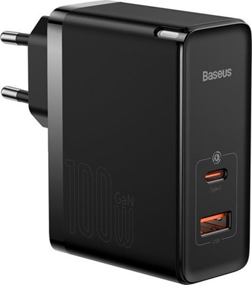 Picture of adowarka Baseus GaN5 Pro 1x USB-A 1x USB-C  (6932172608958)
