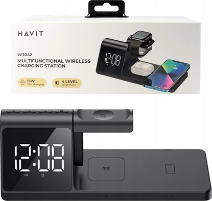 Picture of adowarka bezprzewodowa Havit 3w1 W3042 (czarny)