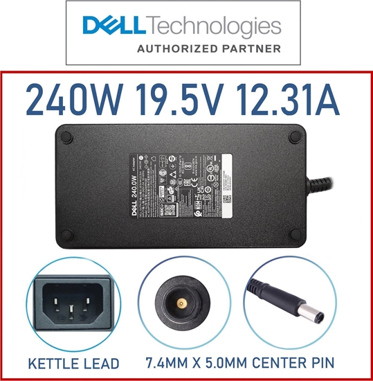 Picture of adowarka Dell ADPT,AC,240W,LTON,7.4,EPT,E5