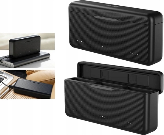 Picture of adowarka do aparatu Telesin ADOWARKA USB TYPE-C na 3x Akumulator Bateria do DJI Action 3 / 4 TELESIN / S0-BCG-02-TDJ