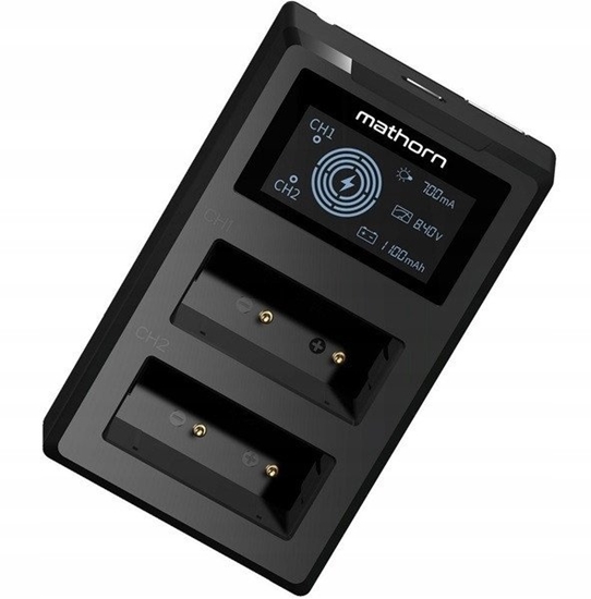 Picture of adowarka dwukanaowa Mathorn MBC-D107 USB-C do Canon LP-E17