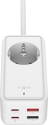 Attēls no adowarka Fixed Listwa adujca GaN III - 2xUSB-C/2xUSB, 3m, PD 65W, biaa