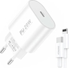 Picture of Foneng Fast charger Foneng 1x USB PD 3.0 EU39 + USB C to Lightning