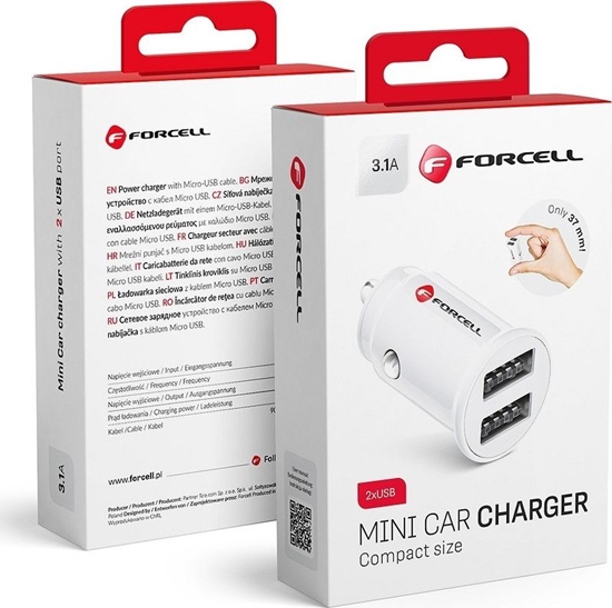 Picture of adowarka ForCell Mini CC-SJ02 2x USB-A 3.1 A  (5903396042133)