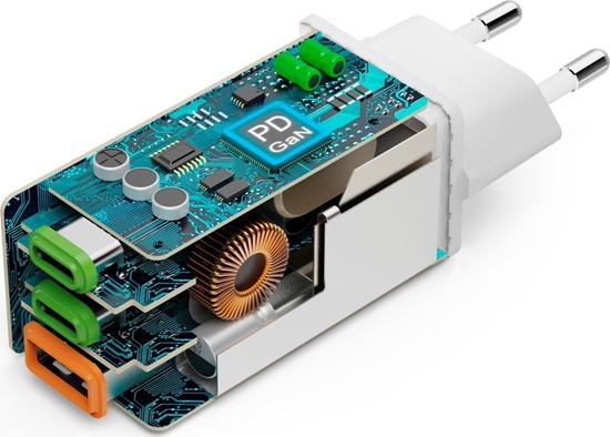 Picture of Ładowarka sieciowa 65W Gan PD/QC 