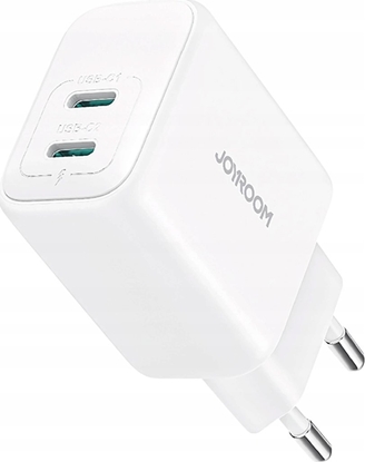 Picture of adowarka Joyroom adowarka Joyroom JR-TCF12 sieciowa 2x USB-C 20W PD / QC 3.0 - biaa