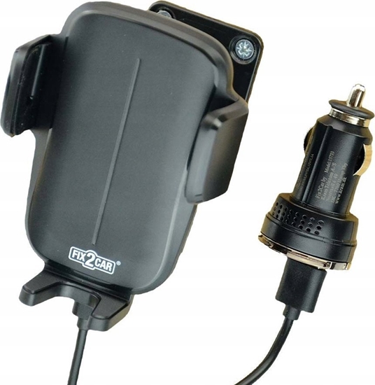 Изображение adowarka Kram  KRAM Fix2Car 15W Wireless Charger 61-86mm Swivel