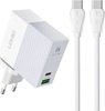 Изображение adowarka LDNIO adowarka sieciowa LDNIO A2620C USB, USB-C 65W + kabel USB-C - USB-C