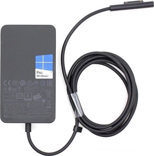 Picture of adowarka Microsoft Surface 65W Power Supply Laptop, Tablet Czarny Prd przemienny Wewntrzna