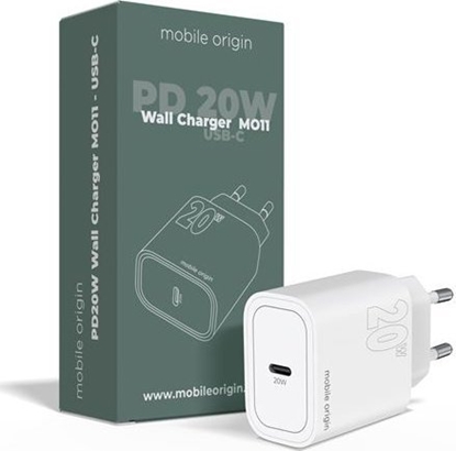 Изображение adowarka Mobile Origin Wall Charger MO11 1x USB-C 3 A (FRL-PD20W-MO11)