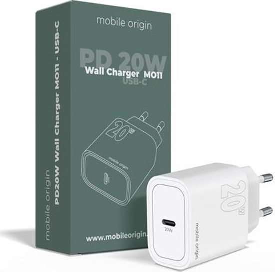 Изображение adowarka Mobile Origin Wall Charger MO11 1x USB-C 3 A (FRL-PD20W-MO11)