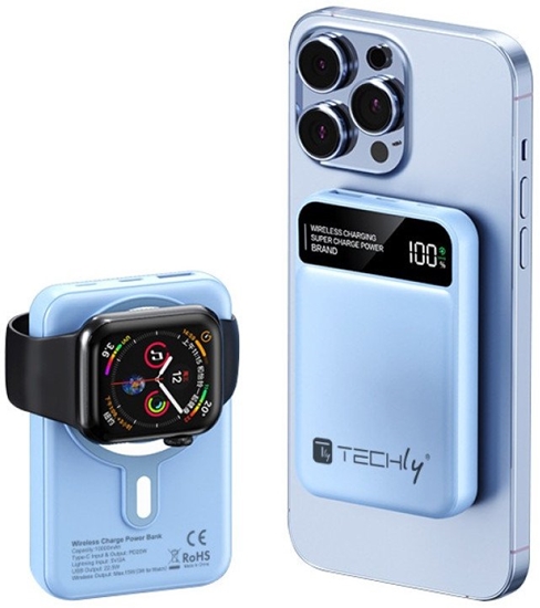 Picture of adowarka power bank 10 000 mAh bezprzewodowy magnetyczny