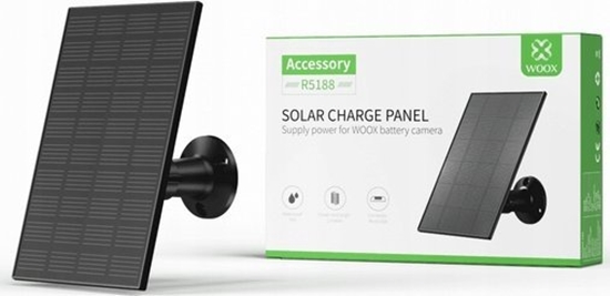 Изображение adowarka solarna Woox WOOX R5188 Panel solarny o mocy 3W, z kablem Micro USB 2m