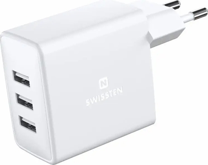 Picture of adowarka Sourcing Swissten Smart IC Network Charger 3x USB 3A 15W