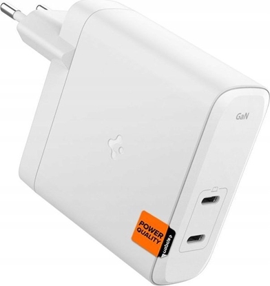 Picture of adowarka Spigen SPIGEN ARCSTATION PRO GAN-1402 2-PORT NETWORK CHARGER 140W WHITE