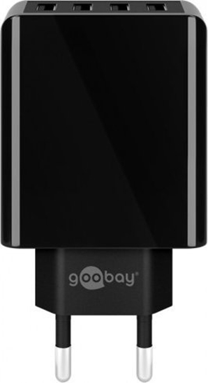 Picture of adowarka Triton 4-kierunkowa adowarka USB (30W) czarna