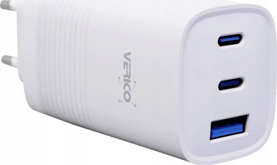 Picture of adowarka Verico Verico Ladegerät MOJO GaN  65W PD, 3-Port (USB-A & USB-C) WH retail