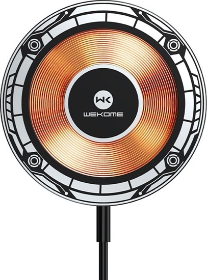 Picture of adowarka Wekome WEKOME WP-U99 Vanguard Series - adowarka indukcyjna MagSafe 15W (Czarny)