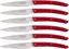 Изображение Laguiole Tradition Jean Dubost Laguiole 6 pcs. Knife Set, Acrylic Red