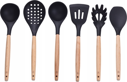 Изображение Laguiole Tradition Laguiole Küchenhelfer 6tlg. in hölzerner Schale