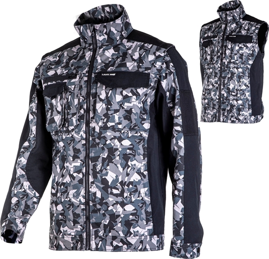 Picture of Lahti Pro BLUZA Z ODPINANYMI RKAWAMI SZARO-CZARNA, "S", CE, LAHTI