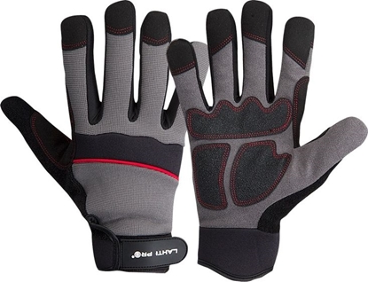 Picture of Lahti Pro Rkawice warsztatowe wzmocnione elementami PVC 7" (L280907P)