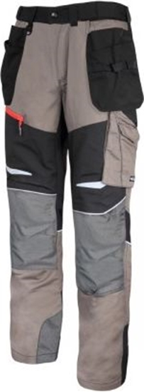 Picture of Lahti Pro Spodnie Khaki-czarne ze Wstawkami ze Stretchu 3XL (L4050906)