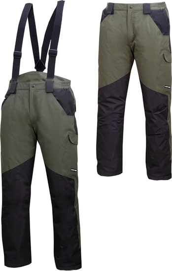 Picture of Lahti Pro Spodnie ocieplane z szelkami ziel.-czar., "m", ce, lahti