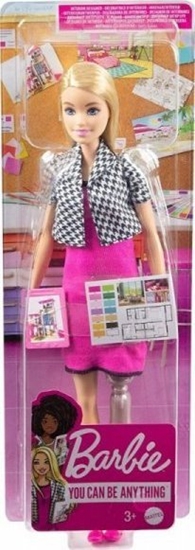 Изображение Lalka Barbie Barbie Kariera Projektantka wntrz HCN12
