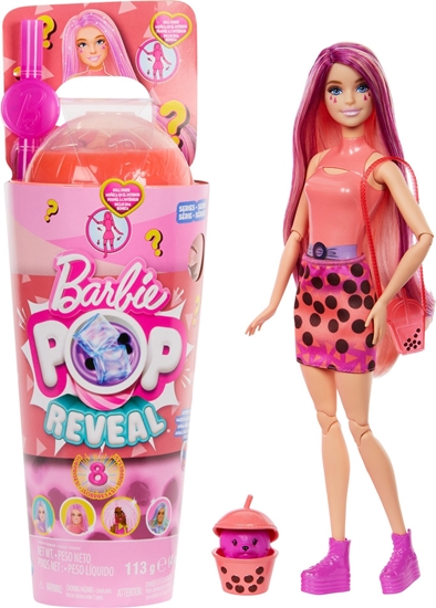 Picture of Lalka Barbie Mattel Pop Reveal Lalka Mango Bubble Tea (HTJ22)
