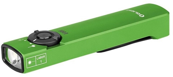 Изображение Lamp Olight Arkfeld with Green Laser & White Light Lime Green 6975498001218